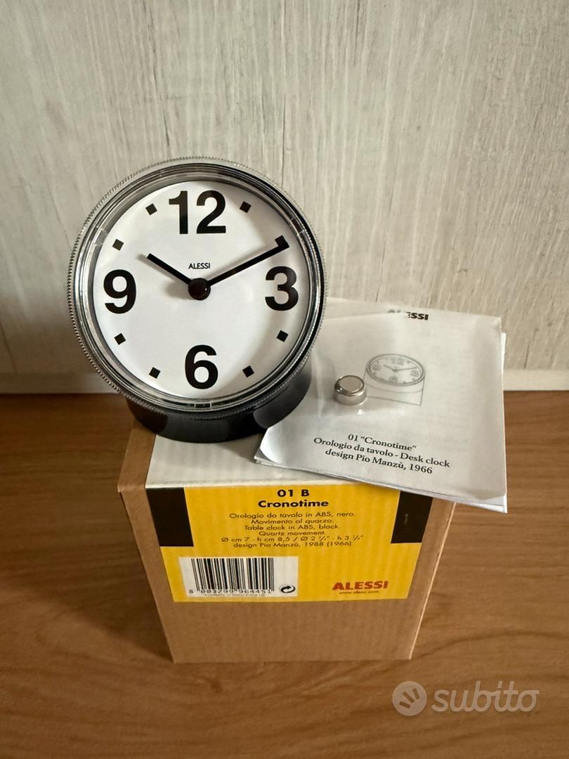 Orologio Cronotime - Alessi - design Manzù 1966 - Collezionismo In