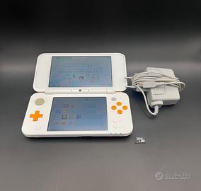 New nintendo 2ds XL + caricatore + micro SD 4gb