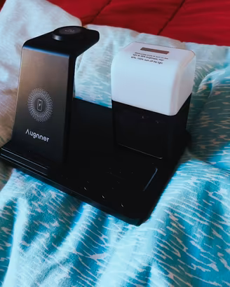 carica iphone iwatch da tavolo