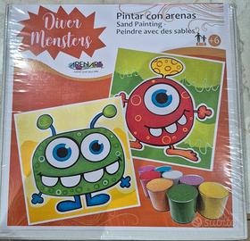 Pitturare con la sabbia