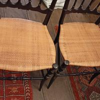 Sedie chiavarine nere originali