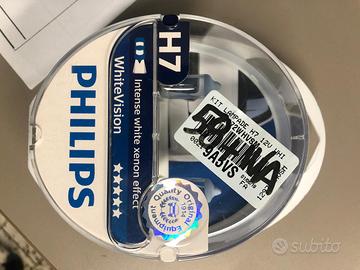 KIT LAMPADINE H7 PHILIPS BIANCHE per AUTO