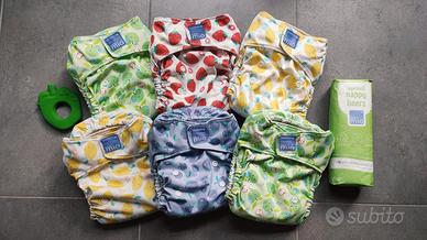 Pannolini lavabili Bambino Mio all-in-one 18pz