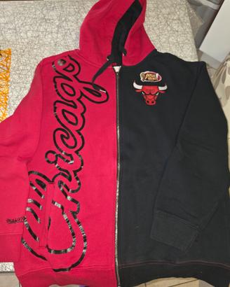 Felpa con cappuccio Chicago Bulls – Mitchell & Nes