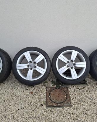 Cerchi da 17 e gomme Audi A3 - Q3