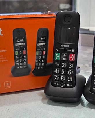 Telefoni cordless Gigaset E290 Duo tasti grandi