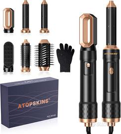 6 in 1 Air Styler,Spazzola Asciugacapelli, 1400W A