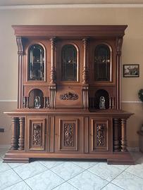 Credenza hutch stile classico/barocco-Set sala pra