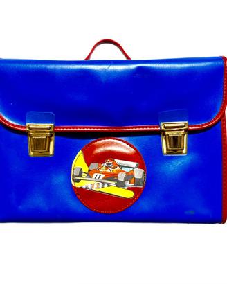 Borsa Cartella Scuola Vintage Bag Postino Anni 70