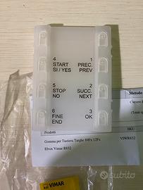 Gomma Tastiera ELVOX VIMAR R832 per targhe 89Fx…..