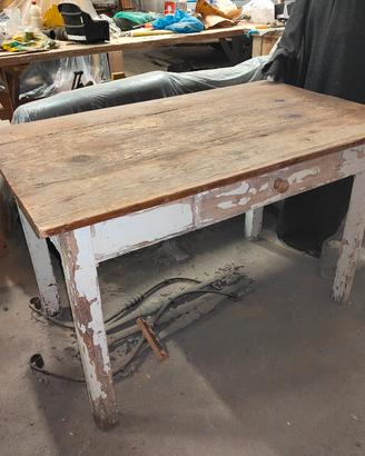 tavolo in legno antico rettangolare 