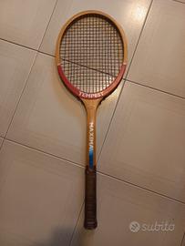 Racchetta tennis in legno