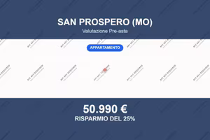 Immobile in asta di 93 m² con box auto a San Prosp