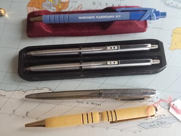 Penne a sfera e stilografiche vintage