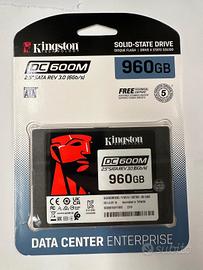 SSD Kingston DC600M 960GB Enterprise SATA – NUOVO 