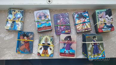 lotto di carte miste di dragon ball