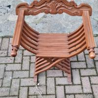 sedia in legno pieghevole
