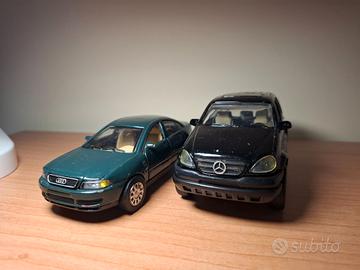 Audi A4 B5 e Mercedes benz ML320 1:32 new ray