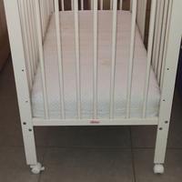 Letto lettino bambino neonato con materasso 
