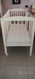 Letto lettino bambino neonato con materasso 