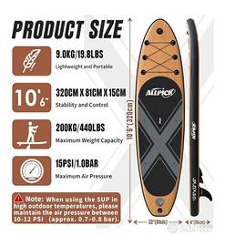 ALLPICK Sup Gonfiabile