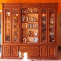 libreria in noce nazionale