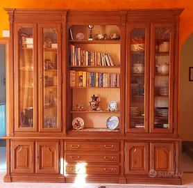 libreria in noce nazionale