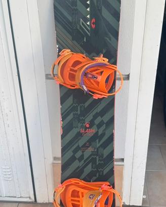 Tavola da snowboard + Attacchi