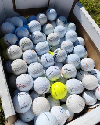 100x Titleist Mix palline da golf 