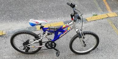 Bicicletta bambino 20" biammortizzata