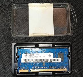 Banco ram Elpida 1gb netbook notebook