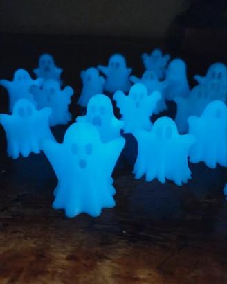 fantasmini fluorescenti decorazioni halloween