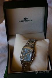 Orologio Lorenz Montenapoleone blu argento