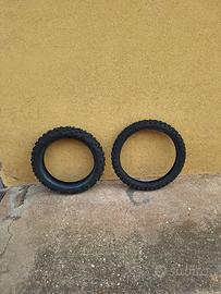gomme enduro seminuove 90 90 21 120 90 18 
