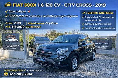 Fiat 500X 1.6 MultiJet 120 CV City Cross