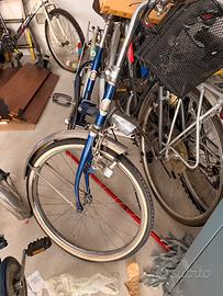 Bicicletta graziella anni 70 22” , pompa ori
