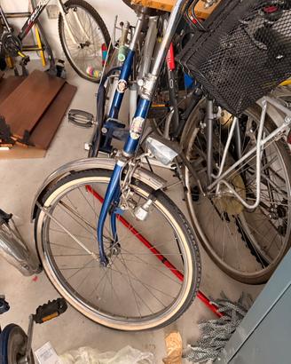 Bicicletta graziella anni 70 22” , pompa ori