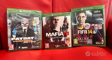 Xbox One Payday 2, Mafia 3 e FIFA 14 🆕