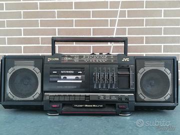 VINTAGE JVC Boombox Ghettoblaster AM/FM PC-V55