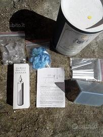 24 segnaposto con fiore e candela