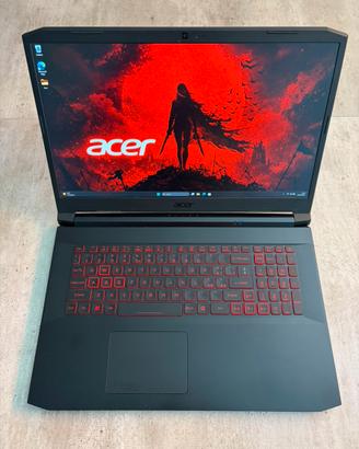Notebook Pc Gaming Acer Nitro i7 17" 32gb 1 Tb rtx