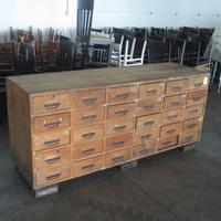 ANTICA CASSETTIERA BANCONE NEGOZIO CREDENZA