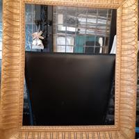 Cornice in legno dorata dell'800