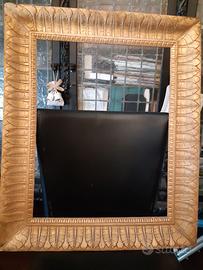 Cornice in legno dorata dell'800