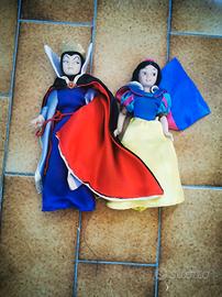 Principesse Disney ceramica Biancaneve e Grimilde 