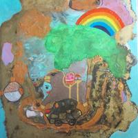 Opere dipinti a mano pittura intuitiva 