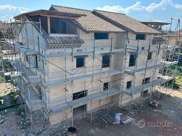 Villetta terra tetto angolare