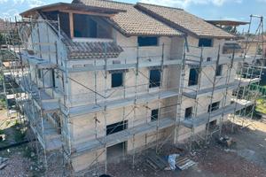 Villetta terra tetto angolare