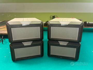 Set 4 portacassette vintage Posso anni ‘80