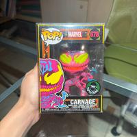Funko pop carnage #678 black light PopCultcha